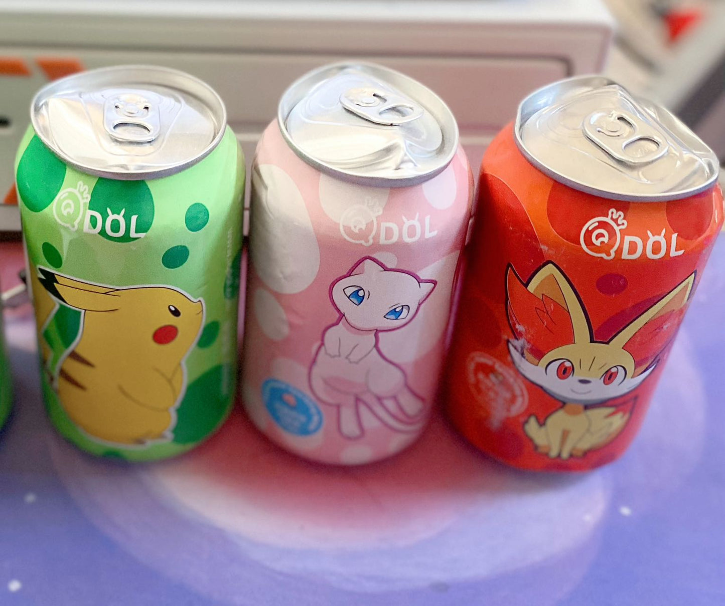 Pokémon QDOL Flavoured Sparkling Water （Defection Product）