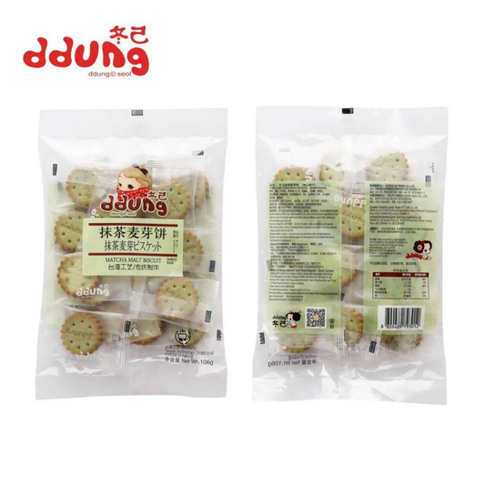 Dongji Matcha Malt Biscuit 106g