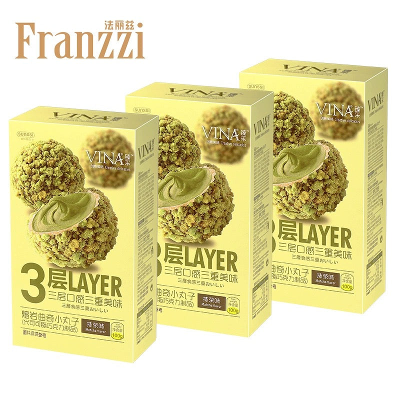 Franzzi Lava Cookie Balls Matcha Flavor