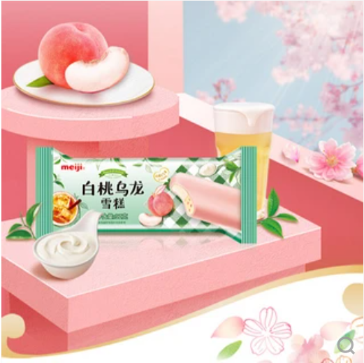 Meiji White Peach Oolong Tea Flavour 6pcs (Dubai only)