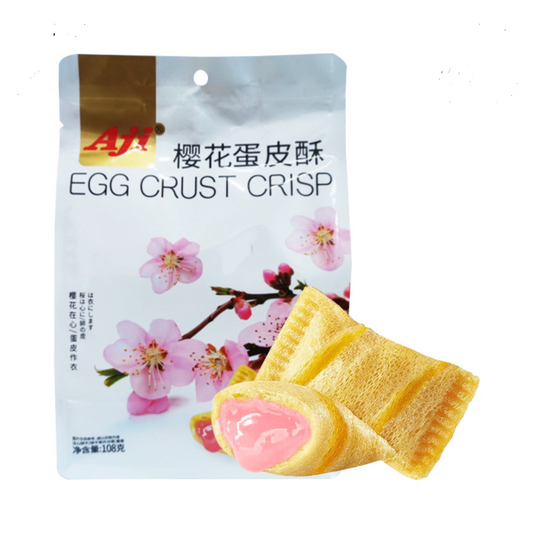 Aji Egg Crust Crisp Cherry Blossom Flavor 108g