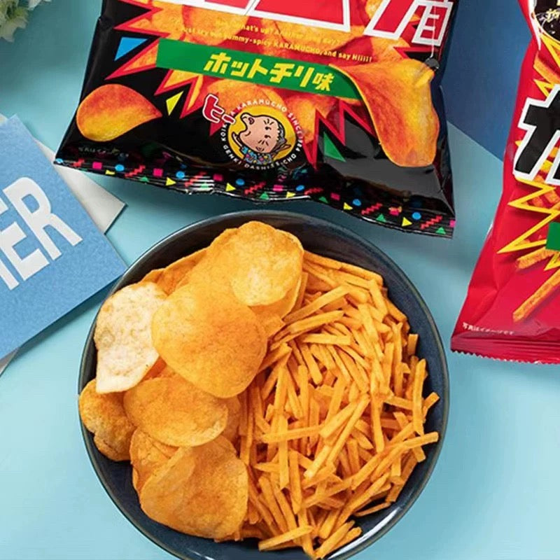 Koikeya Spicy Flavor Chips 66g