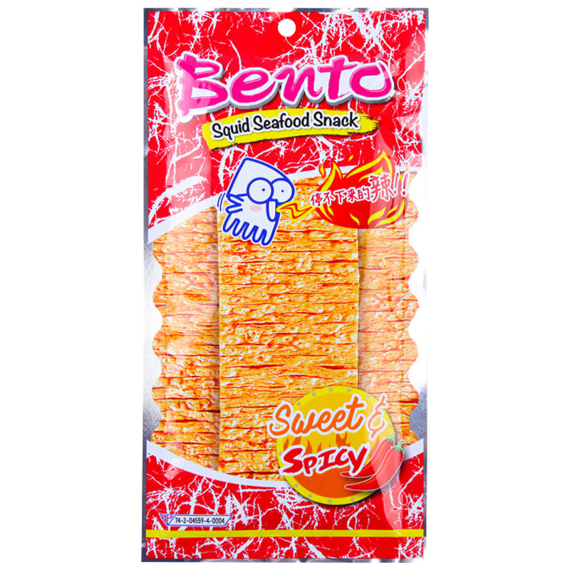 Bento Super Squid Slices 20g Shredded Instant Dried Squid Snacks – SNACKS GO